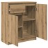 Aparador con cajón roble artesanal 71x35x84cm madera