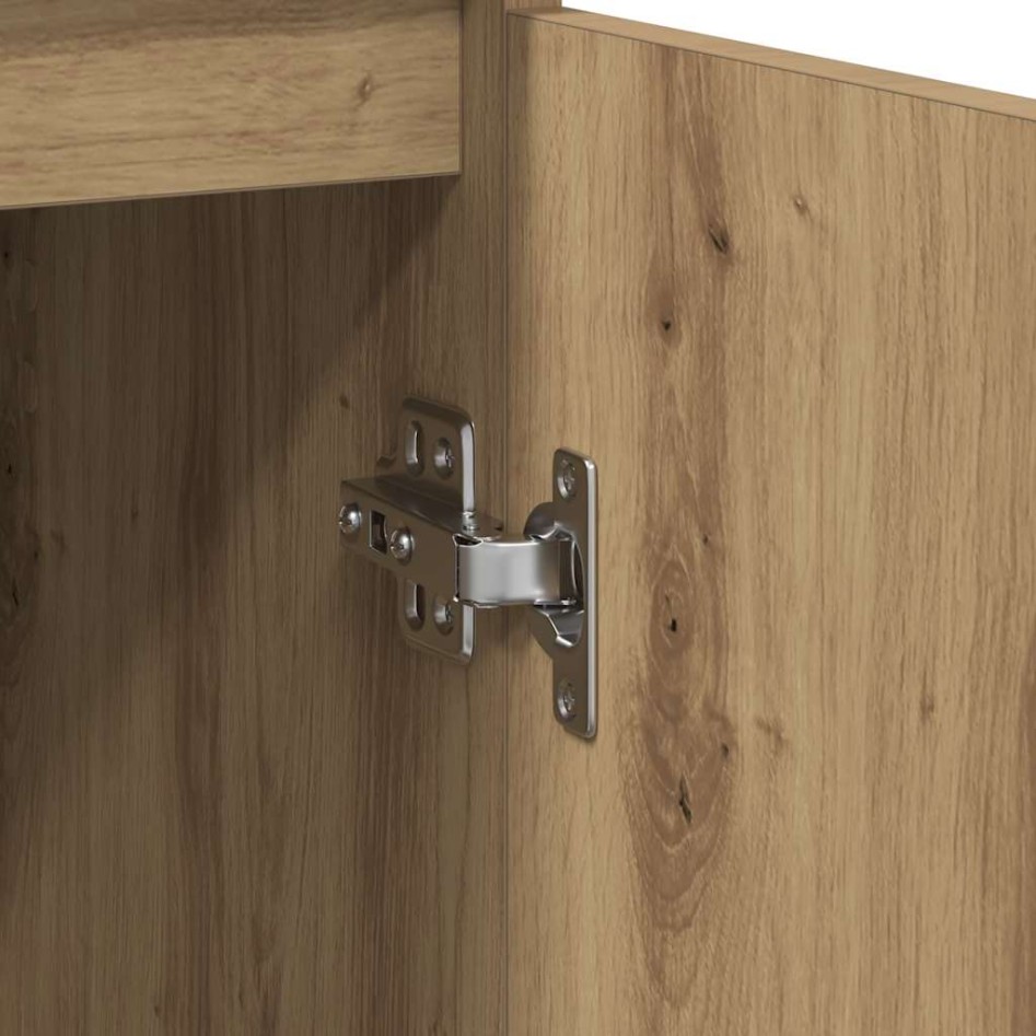 Aparador con cajón roble artesanal 71x35x84cm madera