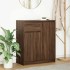 Aparador con cajón roble marrón 71x35x84 cm madera