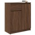 Aparador con cajón roble marrón 71x35x84 cm madera