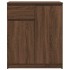 Aparador con cajón roble marrón 71x35x84 cm madera