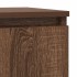 Aparador con cajón roble marrón 71x35x84 cm madera