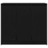 Aparador de madera de roble negro 85x34x76