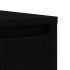 Aparador de madera de roble negro 85x34x76