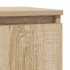 Aparador madera ingeniería roble Sonoma 57x34x76