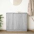 Aparador Sonoma gris 85x34x76 cm madera de