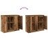 Aparador de madera vieja 85x34x76 cm madera de