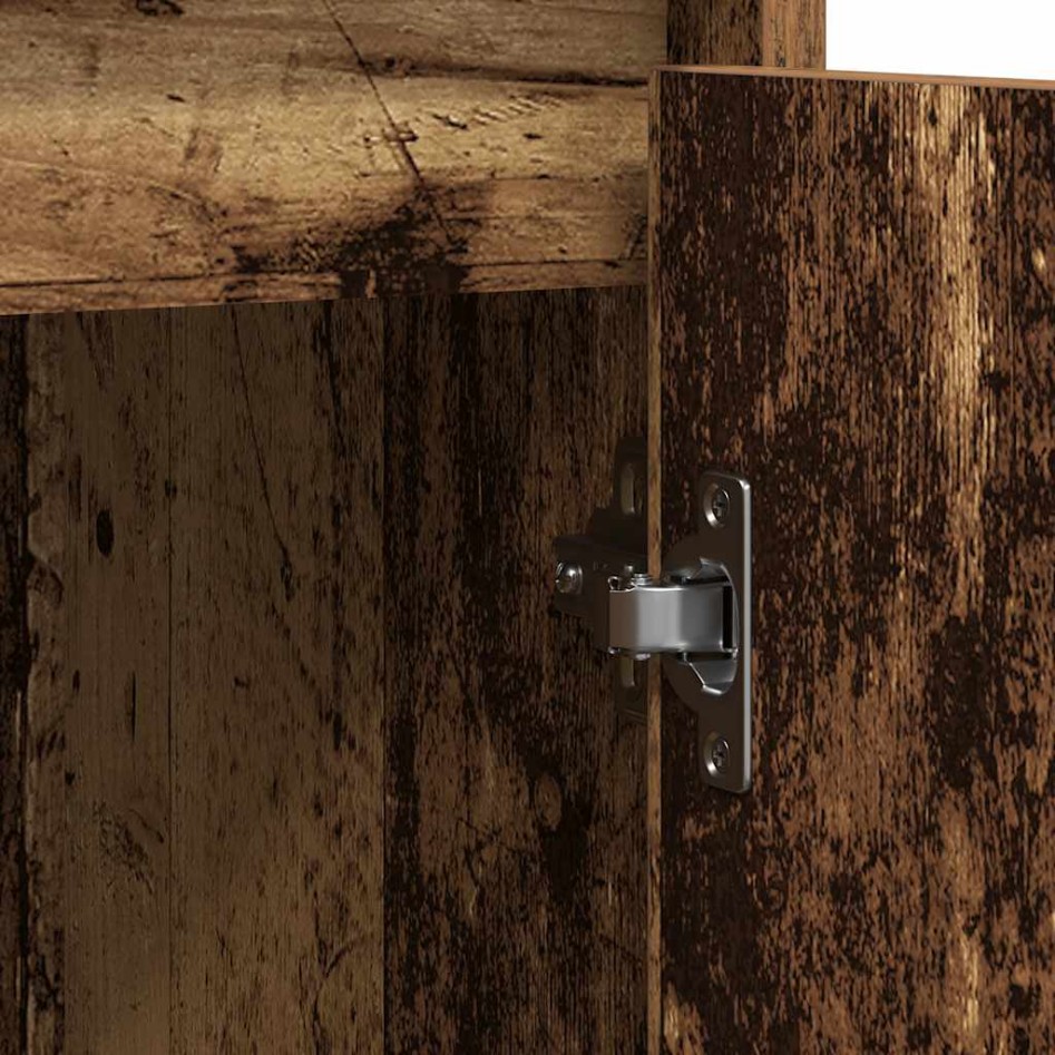 Aparador de madera vieja 85x34x76 cm madera de