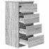 Aparador Sonoma gris 37,5x35x76 cm madera de