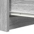 Aparador Sonoma gris 37,5x35x76 cm madera de