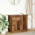 Aparador con cajón madera antigua 71x35x65 cm Madera