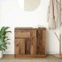 Aparador con cajón madera antigua 71x35x65 cm Madera