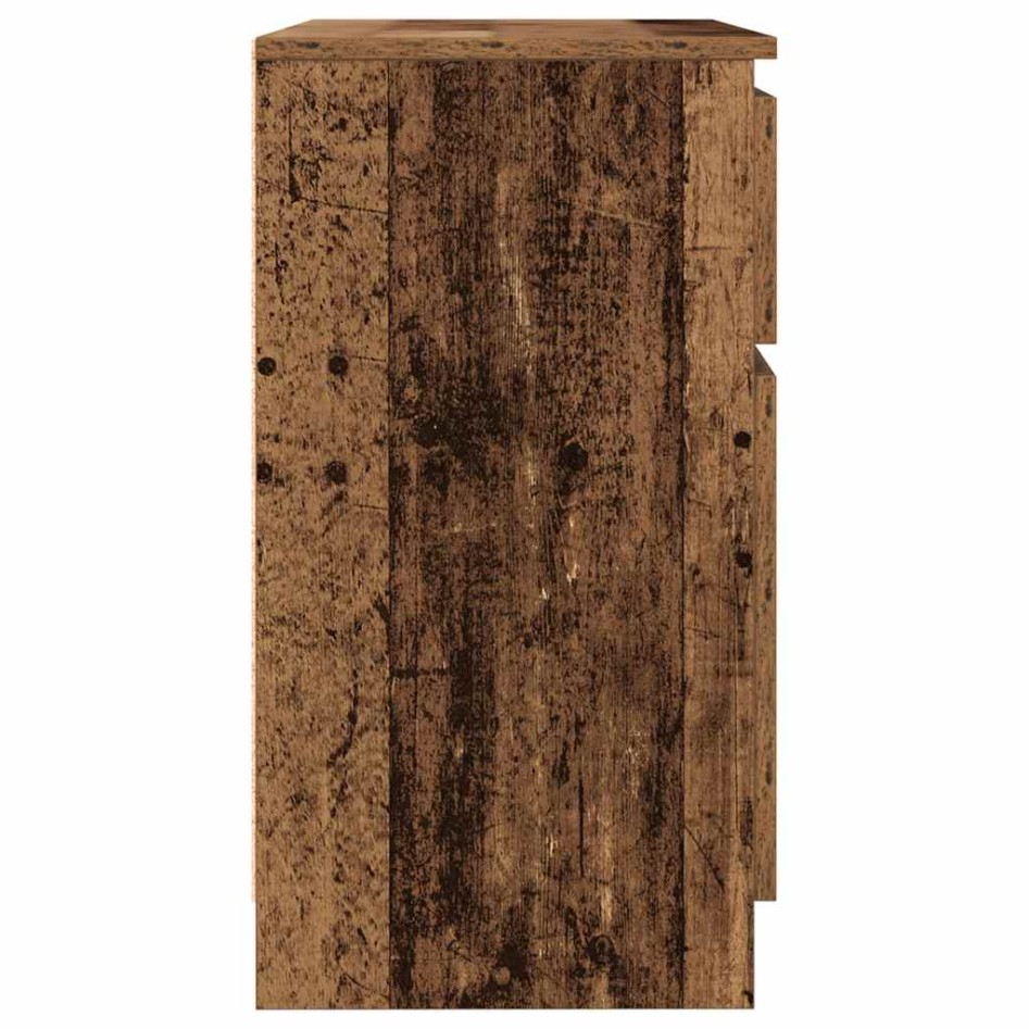 Aparador con cajón madera antigua 71x35x65 cm Madera