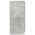 Aparador de madera de ingeniería gris hormigón 37,5x35x76
