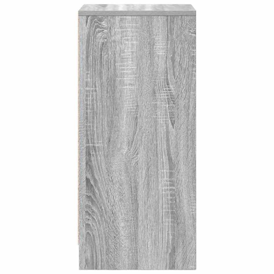 Aparador Sonoma gris 29,5x34x76 cm madera de