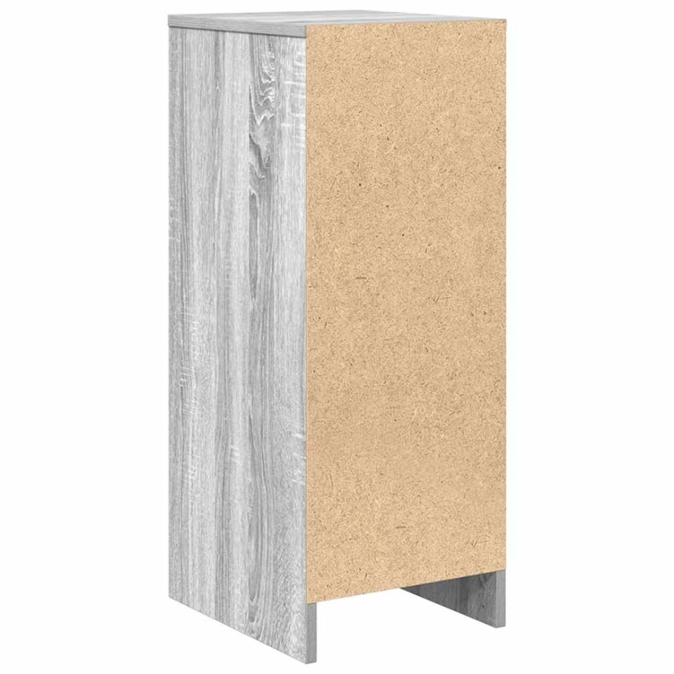 Aparador Sonoma gris 29,5x34x76 cm madera de
