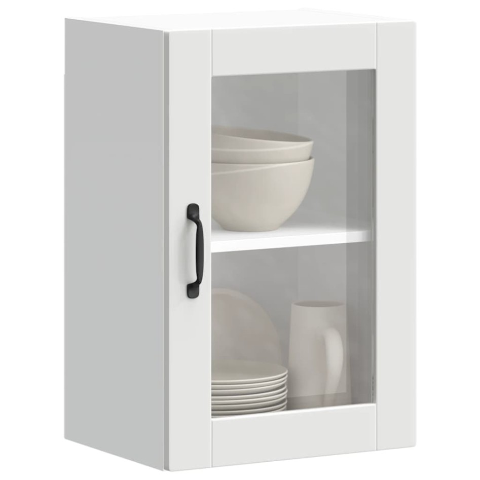 Armario de pared para cocina con puerta de cristal Porto