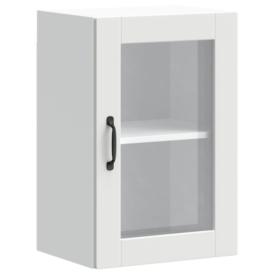 Armario de pared para cocina con puerta de cristal Porto