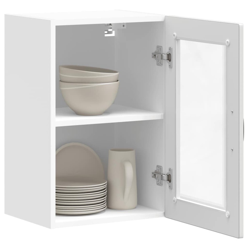 Armario de pared para cocina con puerta de cristal Porto