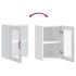 Armario de pared para cocina con puerta de cristal Porto
