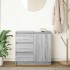 Aparador con cajón gris Sonoma 71x35x65 cm madera de