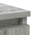Aparador con cajón gris Sonoma 71x35x65 cm madera de