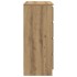 Aparador con cajones roble artisan 71x35x84cm madera