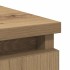 Aparador con cajones roble artisan 71x35x84cm madera