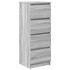 Aparador Sonoma gris 37,5x35x99 cm madera de