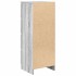 Aparador Sonoma gris 37,5x35x99 cm madera de
