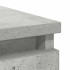 Aparador con cajones gris hormigón 71x35x84cm madera
