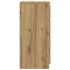 Aparador con cajones roble artesanal 37,5x35x99