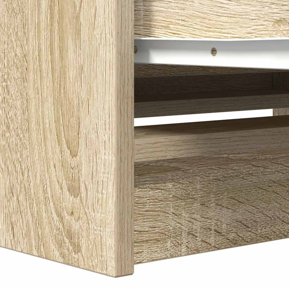 Mueble de TV roble Sonoma 80x35x54 cm madera de