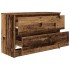 Mueble de TV de madera antigua 80x35x54 cm Madera de