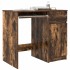 Escritorio roble ahumado 86x49x76 cm madera de