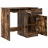 Escritorio roble ahumado 86x49x76 cm madera de