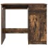 Escritorio roble ahumado 86x49x76 cm madera de