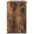 Escritorio roble ahumado 86x49x76 cm madera de