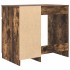 Escritorio roble ahumado 86x49x76 cm madera de