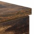 Escritorio roble ahumado 86x49x76 cm madera de