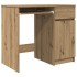 Escritorio de madera de ingeniería roble artisan 86x49x76