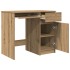 Escritorio de madera de ingeniería roble artisan 86x49x76
