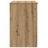 Escritorio de madera de ingeniería roble artisan 86x49x76