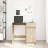 Escritorio roble Sonoma 86x49x76 cm madera de