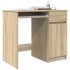 Escritorio roble Sonoma 86x49x76 cm madera de
