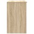 Escritorio roble Sonoma 86x49x76 cm madera de