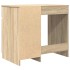 Escritorio roble Sonoma 86x49x76 cm madera de