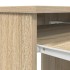 Escritorio roble Sonoma 86x49x76 cm madera de