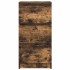 Aparador roble ahumado 37,5x35x76 cm madera de