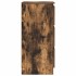 Aparador roble ahumado 37,5x35x76 cm madera de
